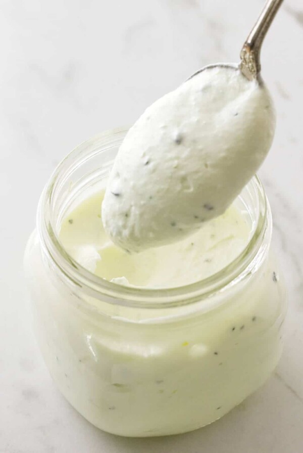 Feta Cream salad Dressing and Dip