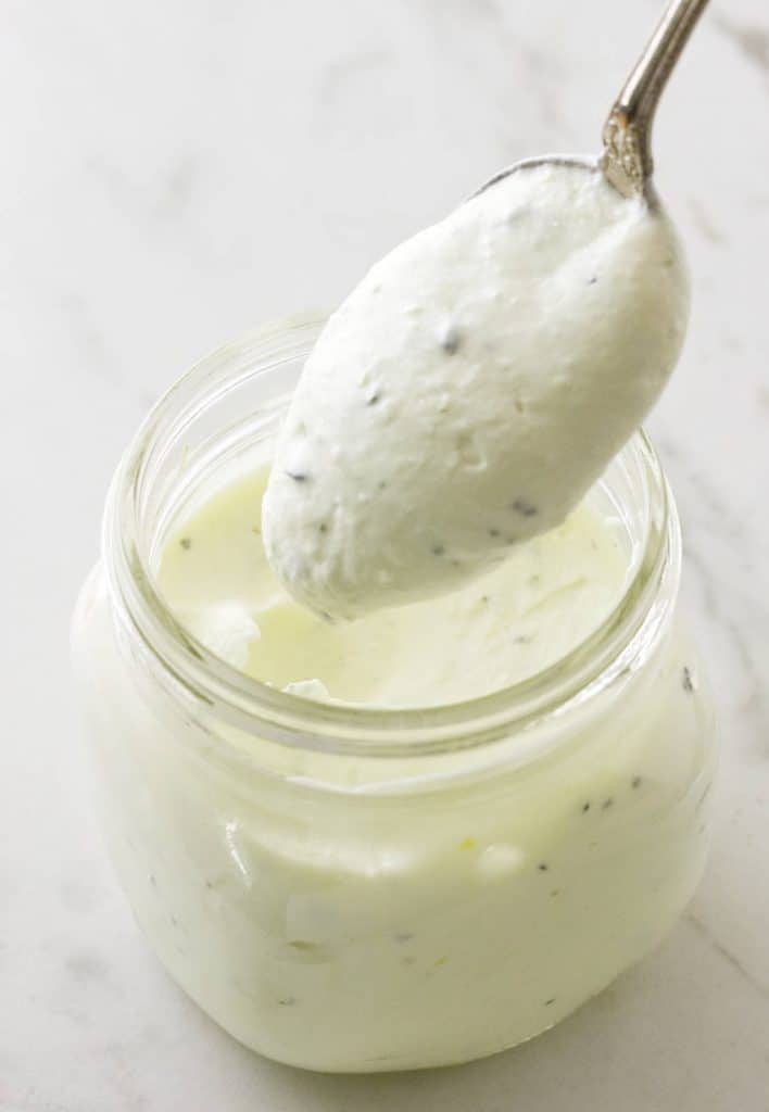 Feta Cream salad Dressing and Dip