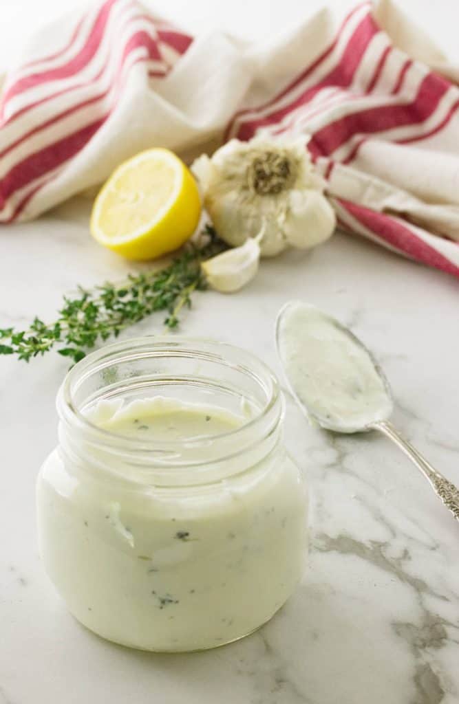 Feta Cream salad Dressing and Dip