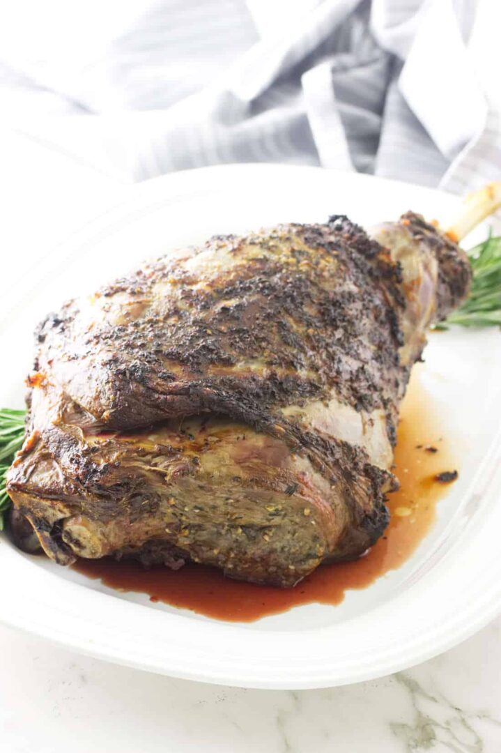 Herb Roasted Leg of Lamb - Savor the Best