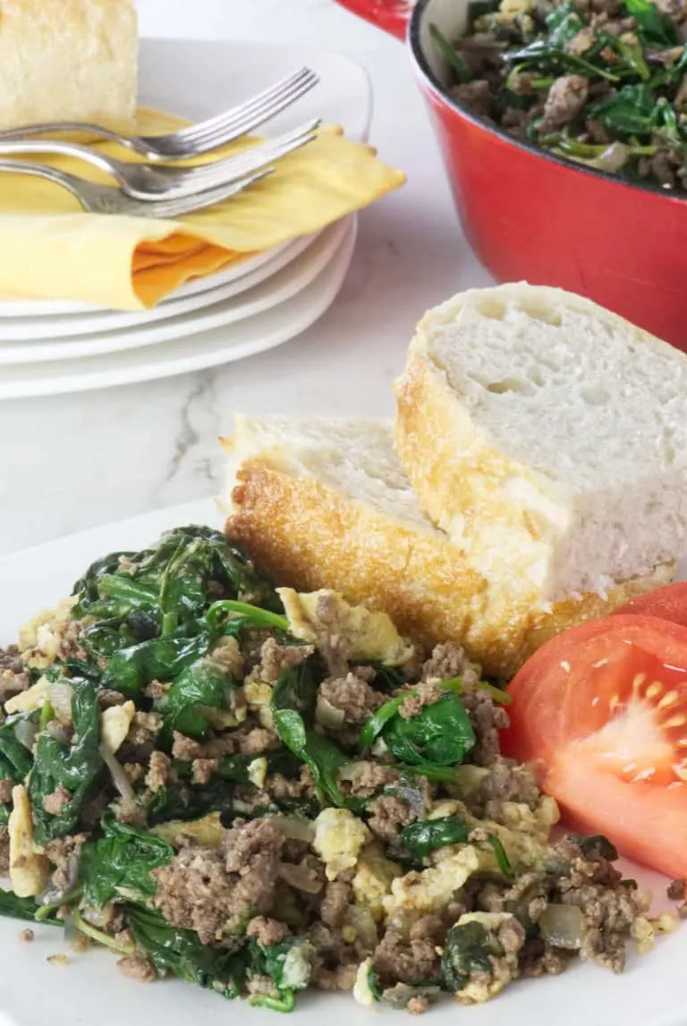 Ground Beef Egg Scramble