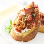 Sun Dried Tomato Bruschetta