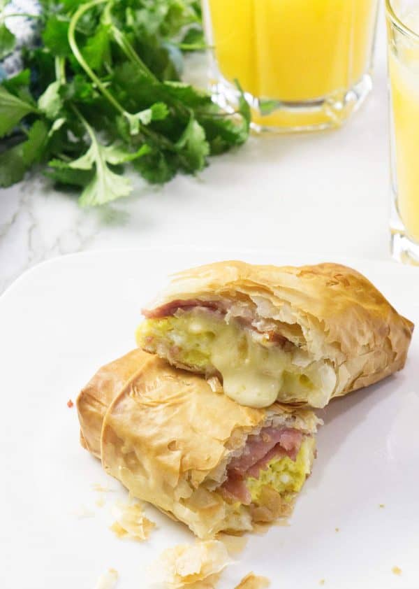 Crispy Phyllo Breakfast Burrito Wraps - Savor the Best