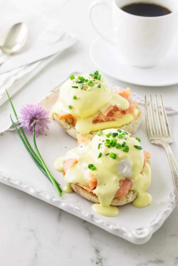 Smoked Salmon Eggs Benedict