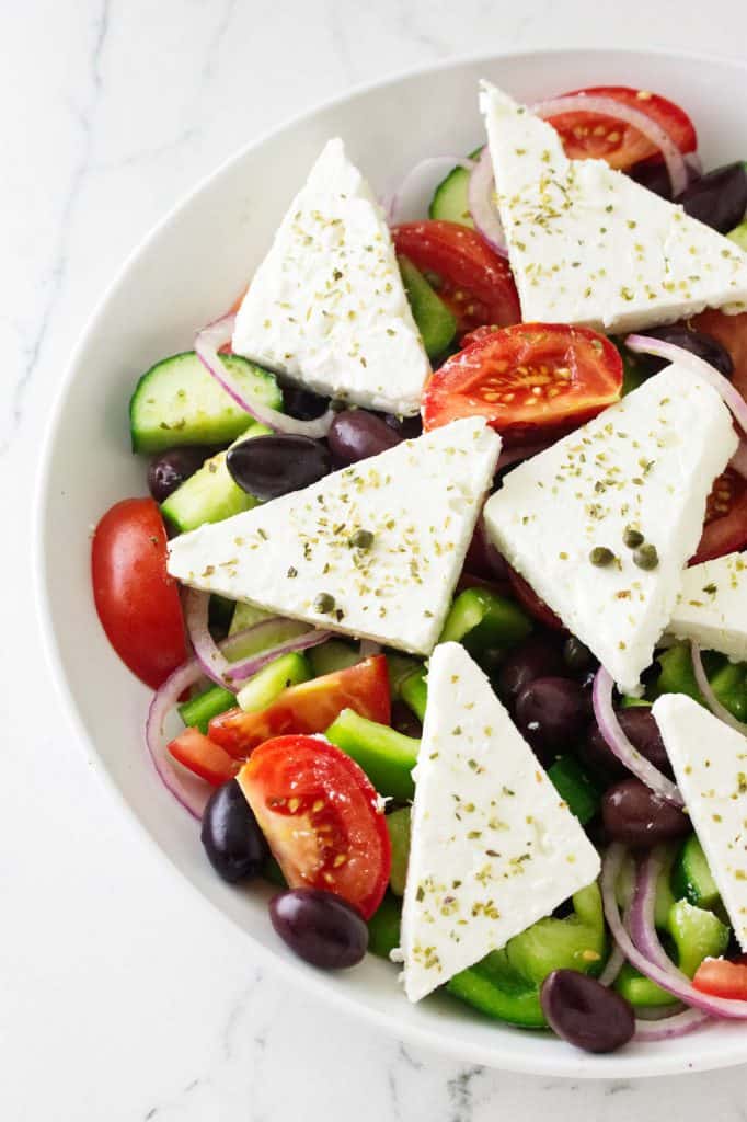 Greek Salad (Horiatiki) - Savor the Best