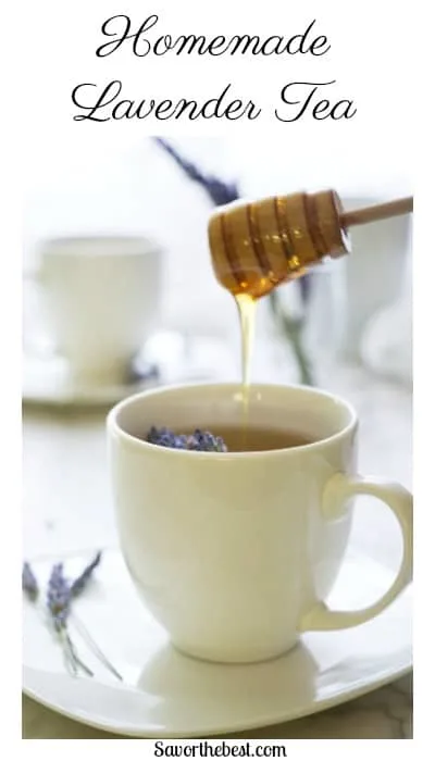 Lavender Tea with Honey
