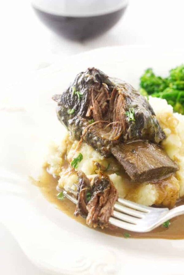 Red Wine Braised Beef Short Ribs