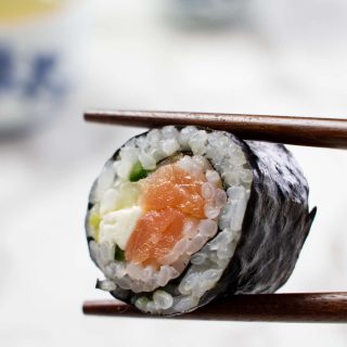 Smoked Salmon Philadelphia Roll - Savor the Best