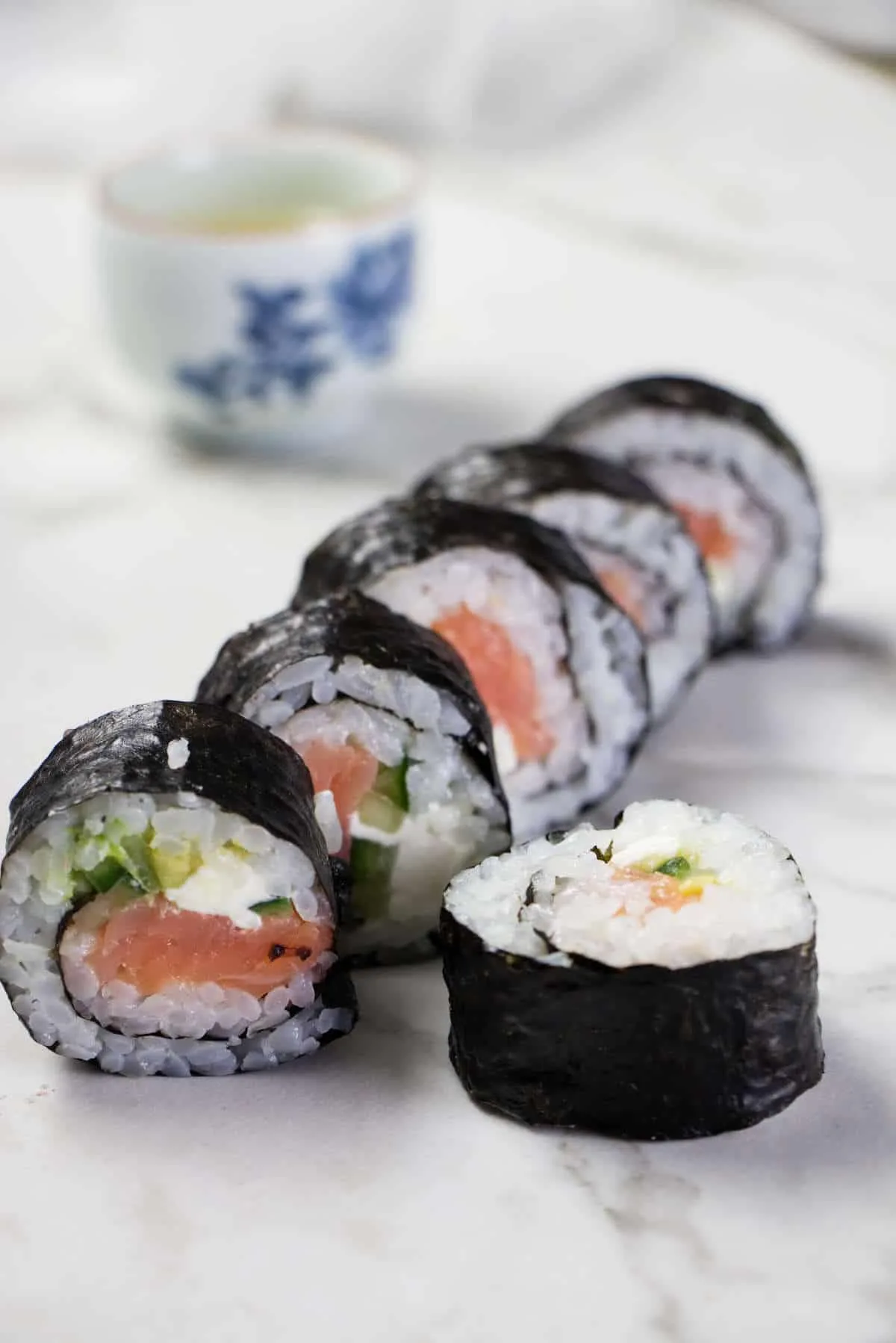Smoked Salmon Sushi Roll Recipe