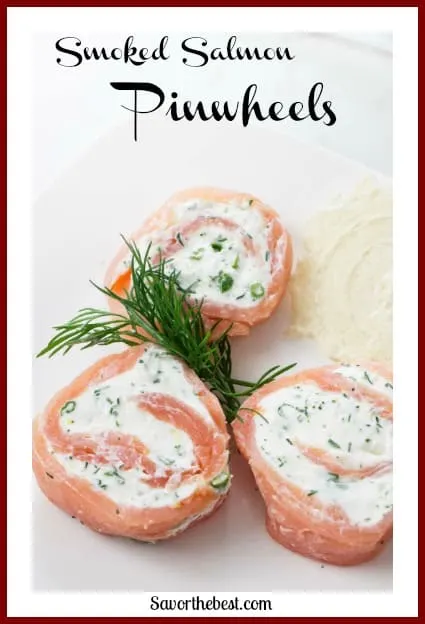 Smoked Salmon Pinwheels