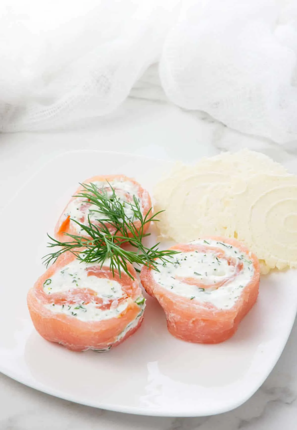 Smoked Salmon Pinwheels