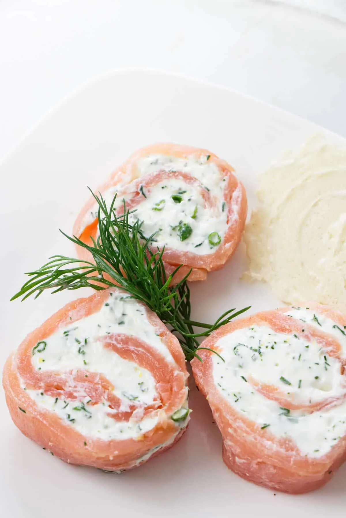 Smoked Salmon with Dill Cream Cheese, and Philly Cheese Steak