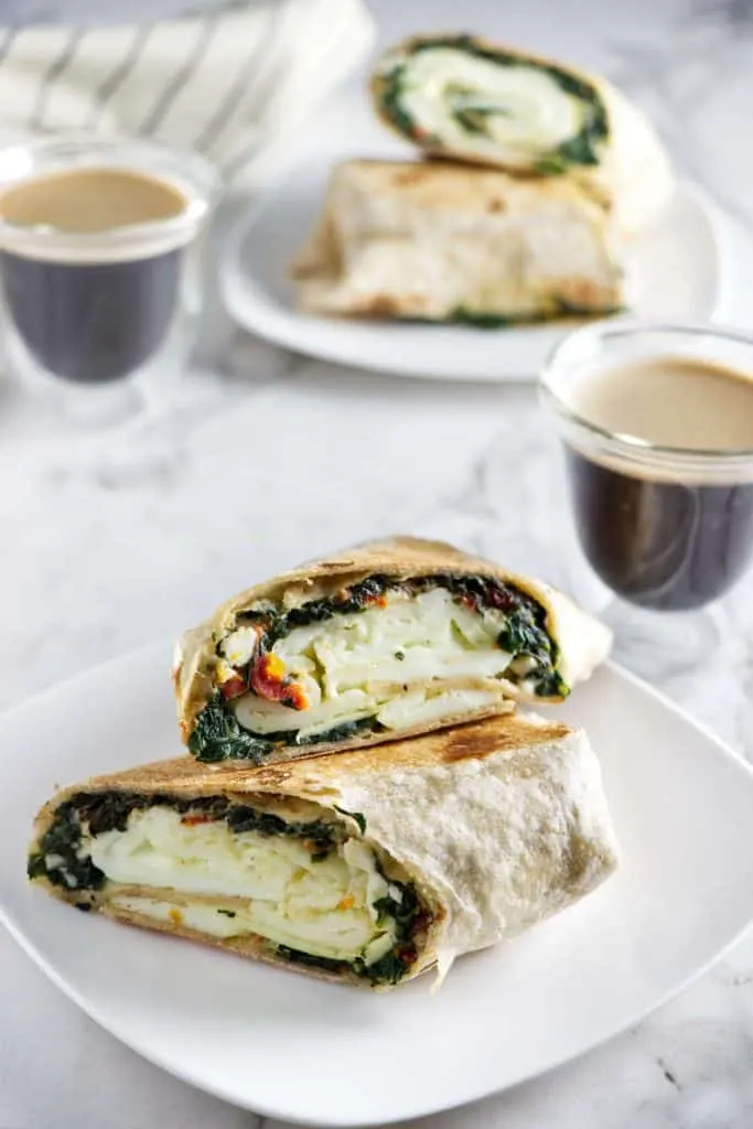 Starbucks Spinach and Feta Breakfast Wraps