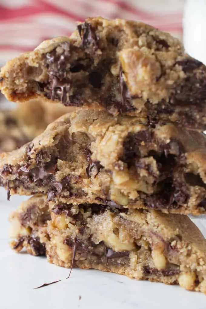 To-Die-For Stuffed Chocolate Chip Jumbo Cookies