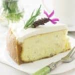 Lavender Cheesecake