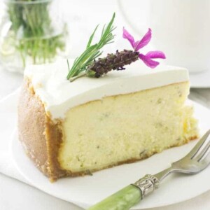 Lavender Cheesecake