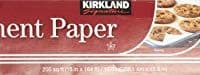 Kirkland Signature 587346 Parchment-1pk Non Stick Parchment 1 Pack Clear