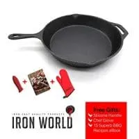 Cast Iron Skillet Pan - 12 Inch