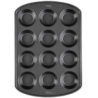 Wilton Perfect Results Premium Non-Stick Bakeware Muffin and Cupcake Pan, 12-Cup