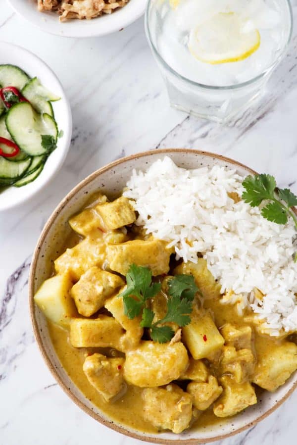 Thai Yellow Curry Chicken and Potatoes - Savor the Best