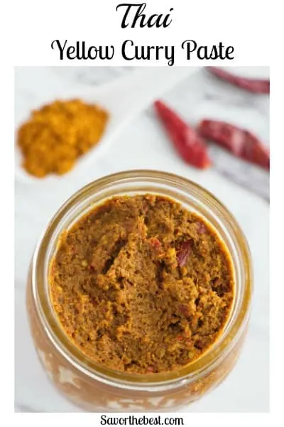 Thai yellow curry paste