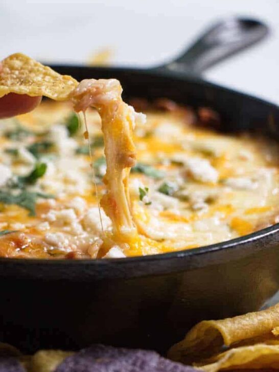 cheesy and hot chili relleno dip