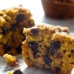 Pumpkin chocolate chip muffins.