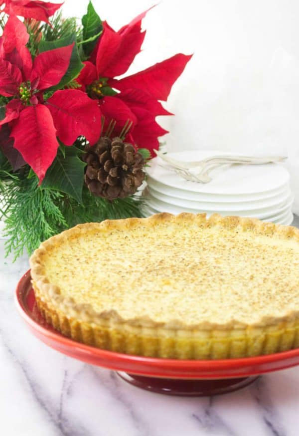 Eggnog Tart Savor the Best