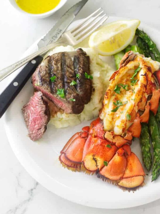 better than outback grilled steak and lobster dinner