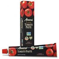 Amore All Natural Tomato Paste , 4.5 Ounce Tube