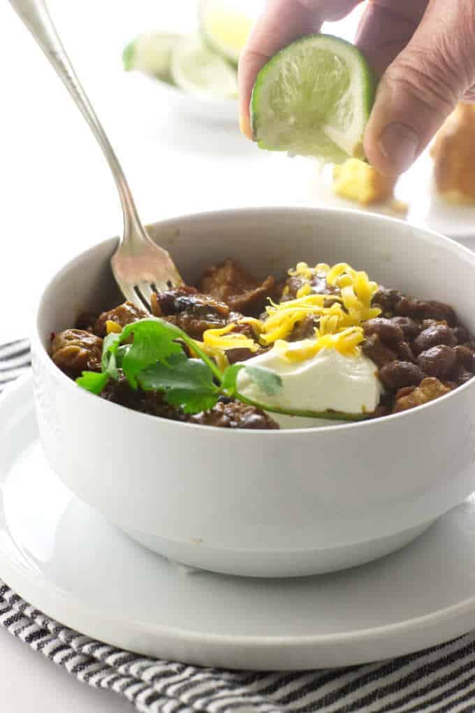 Chipotle Pork Chili Beans