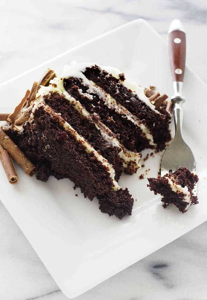 Intense Chocolate Cake with Cream Cheese Frosting Savor the Best