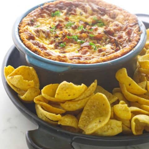Smoky Bacon Bean Dip