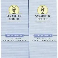 Scharffen Berger Baking Bar, Bittersweet Dark Chocolate (70% Cacao), 9.7-Ounce Packages (Pack of 2)