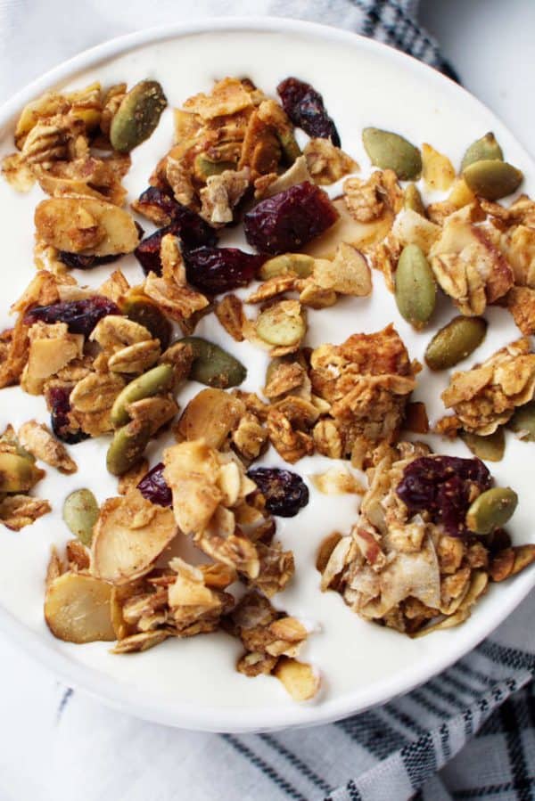 Ancient Grains Apple Cranberry Granola Savor the Best