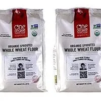 One Degree Organic Foods Sprouted Whole Wheat Flour, 80 Ounce (2-Pack)