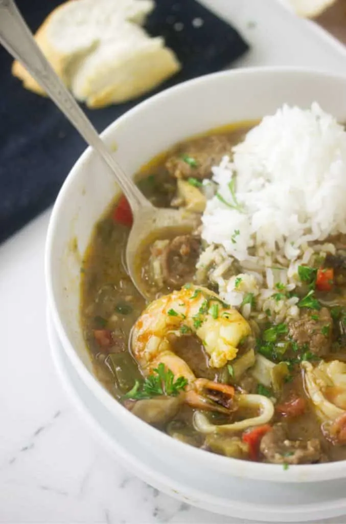 Creole Seafood Gumbo - Itaira Eats