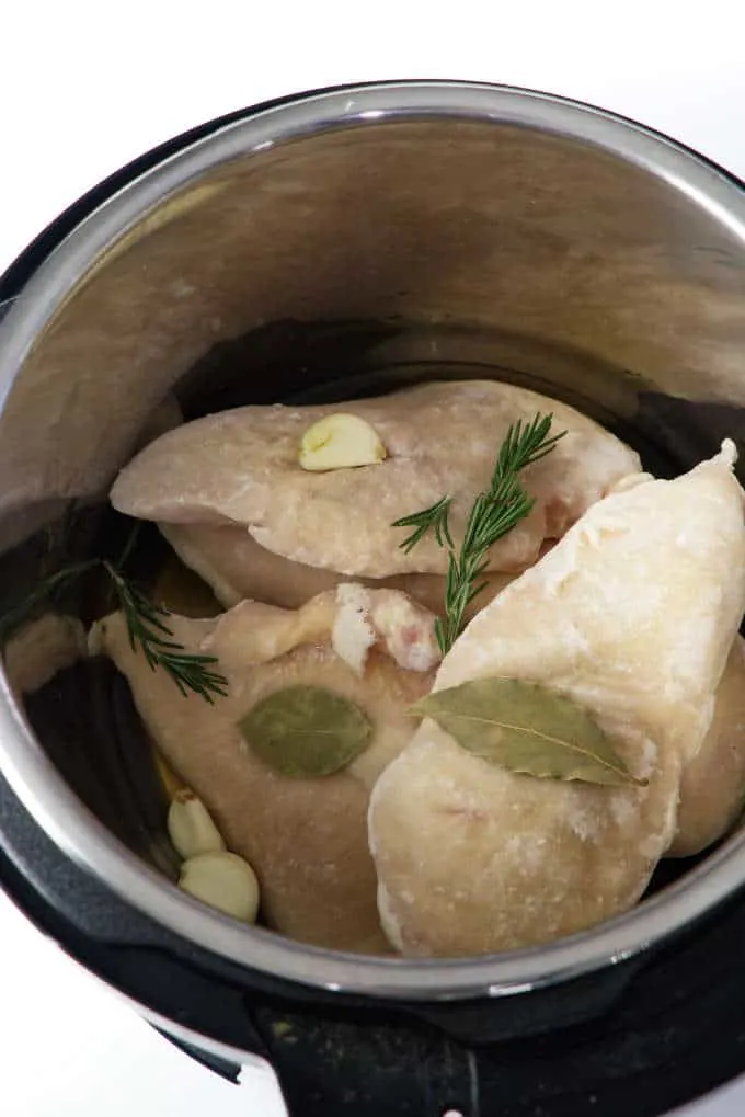 instant pot frozen chicken breast