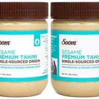 Soom Foods Pure Ground Sesame Tahini 11oz (2 Pack)