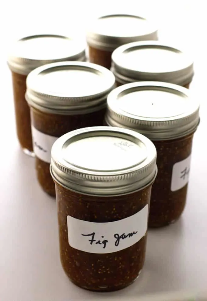 6 jars of Fig Jam