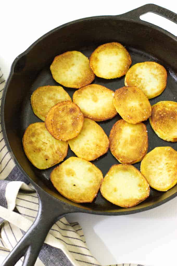 Best Pan-Fried Potatoes Recipe - How to Pan-Fry Potatoes