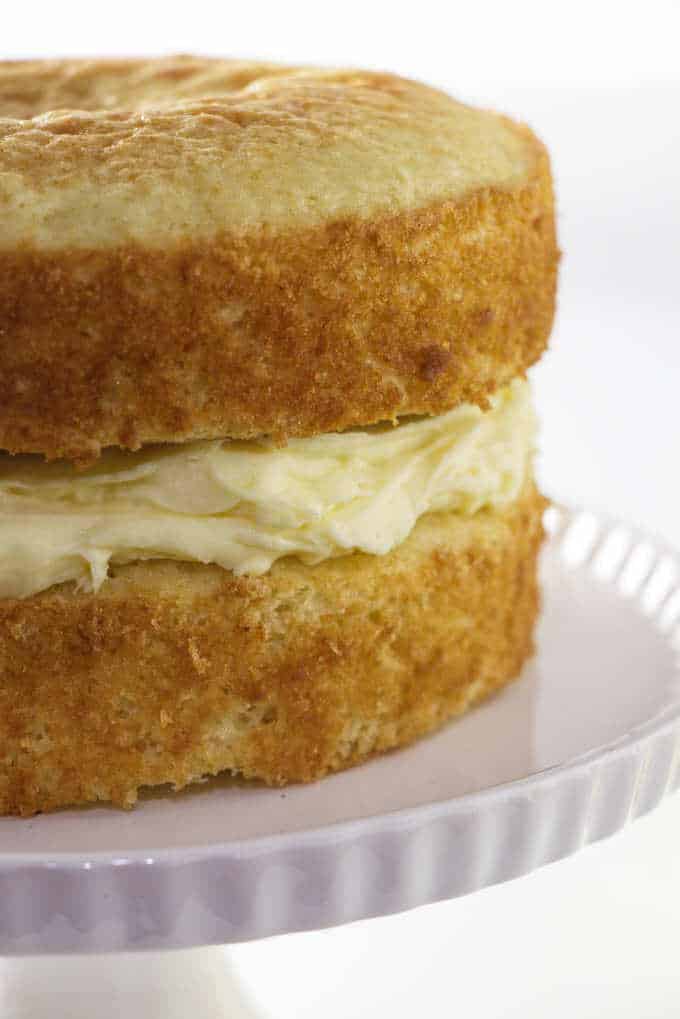 Classic White Cake Layers Recipe | Epicurious