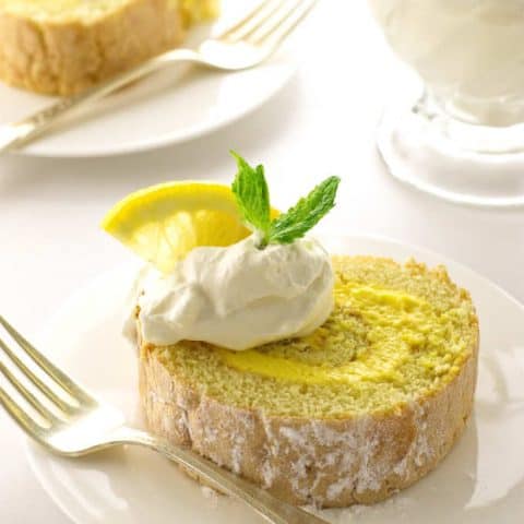 Lemon Cake Roll