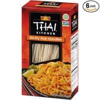 Thai Kitchen Gluten Free Stir Fry Rice Noodles, 14 oz, Pack of 6