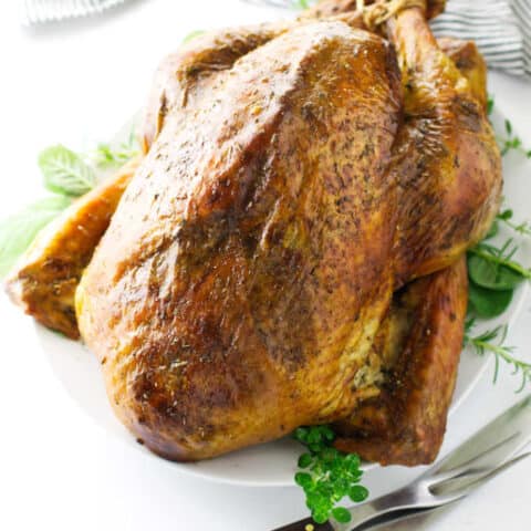 Dry Brined Herb Roasted Turkey - Savor The Best