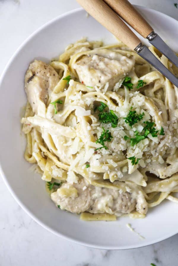 Creamy Garlic Butter Chicken Pasta - Savor the Best