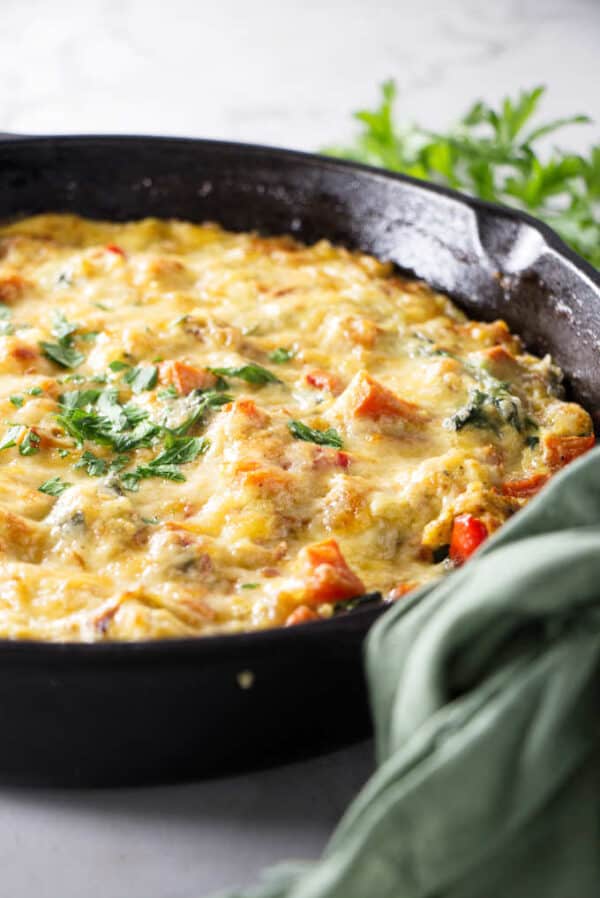 Sweet Potato Frittata - Savor the Best