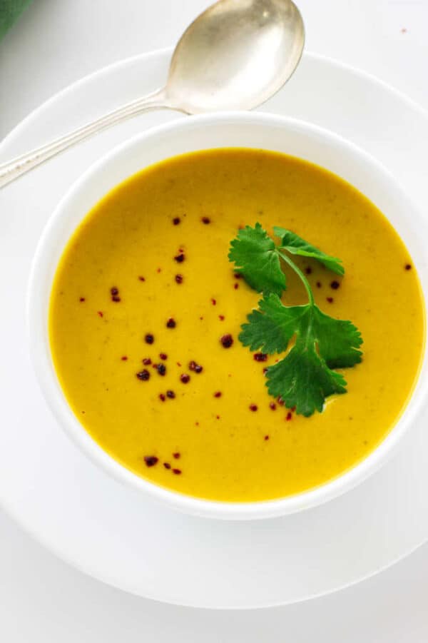 Pumpkin Soup with Coconut Milk - Savor the Best