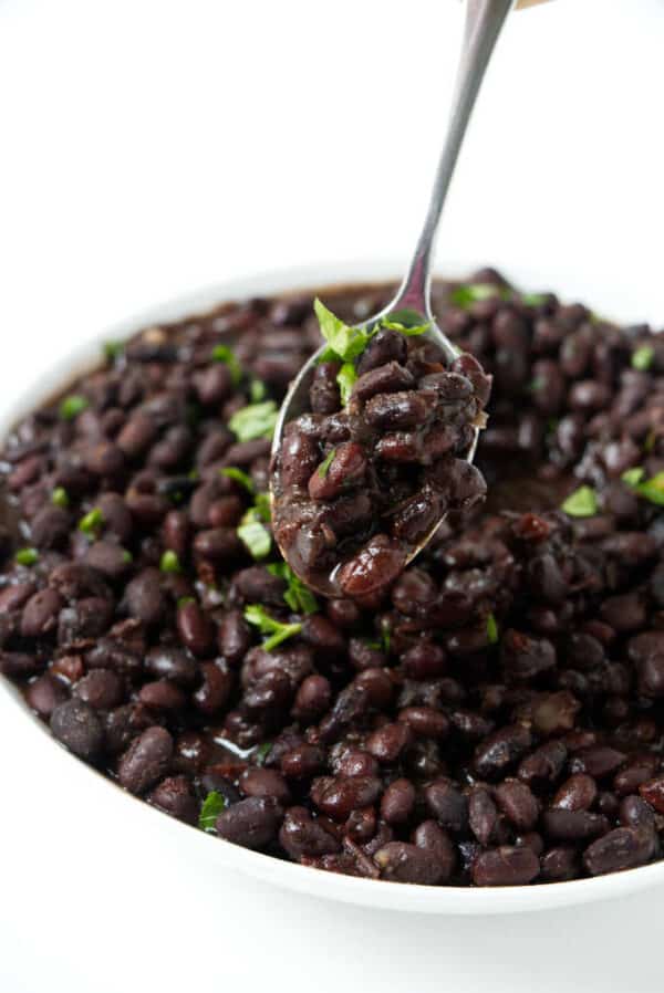 Instant Pot Black Beans (video) - Savor the Best