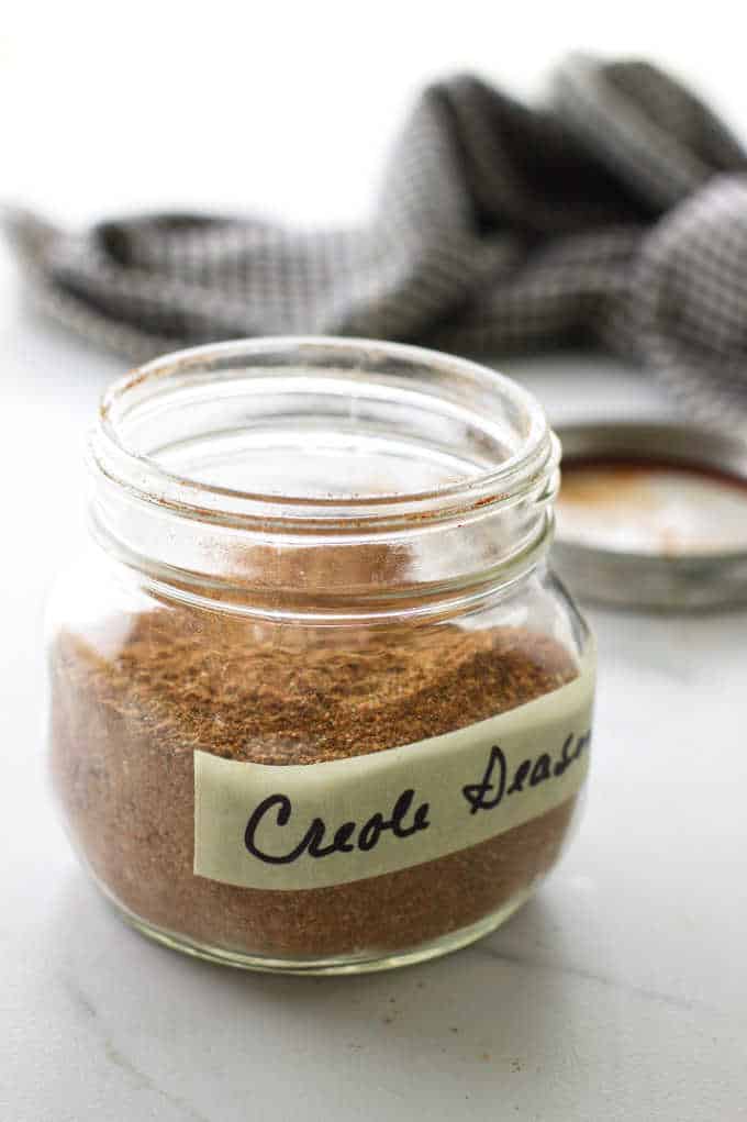 gar of creole seasoning mix